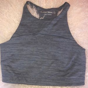Outdoor Voices Tops - Outdoor Voices Tech Sweat Crop Storm XS Outdoor Voices Tops - Outdoor Voices Tech Sweat Crop Storm XS